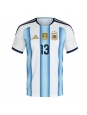 Moške Nogometnih dresov Argentina Cristian Romero #13 Domači SP 2026 Kratki rokavi